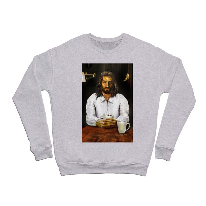 Coffee With Jesus Crewneck Sweatshirt