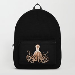 Octopus sea nautical beach coastal Backpack