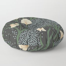Lily Floral Floor Pillow