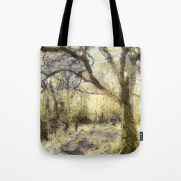 Summertime Forest Van Gogh Tote Bag