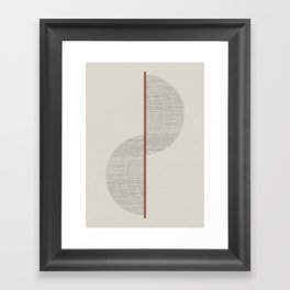 Geometric Composition II Framed Art Print