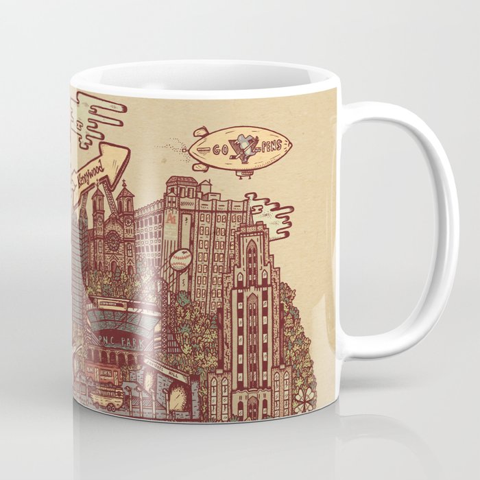 Pittsburgh Island Coffee Mug