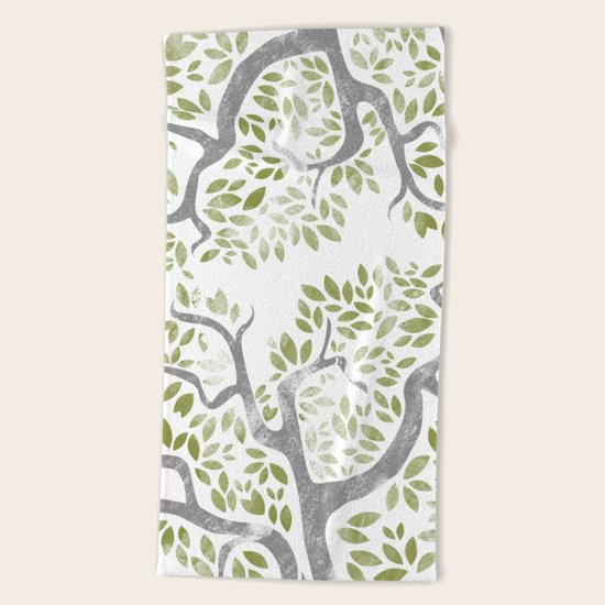 Branches Beach Towel