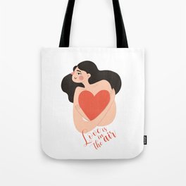 Love is in the air Tote Bag