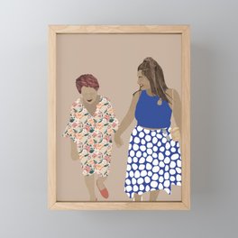 Grandma's love Framed Mini Art Print