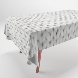 white Knitted Tablecloth