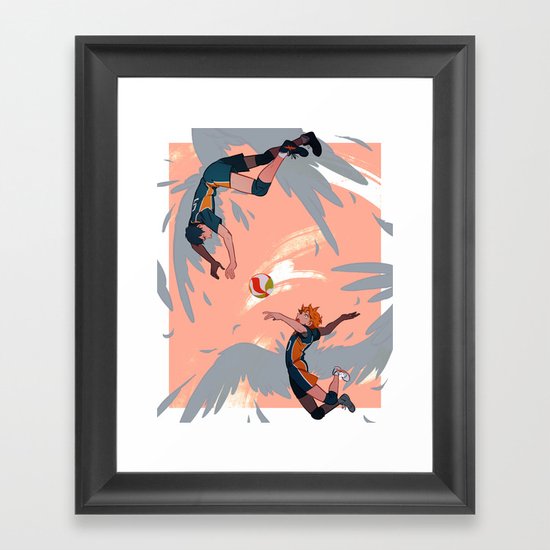 Karasuno Framed Art Print