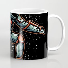 Astronaut Skate Boarding Coffee Mug