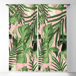Tropical Jungle Leaves Pattern #11 #tropical #decor #art #society6 Blackout Curtain