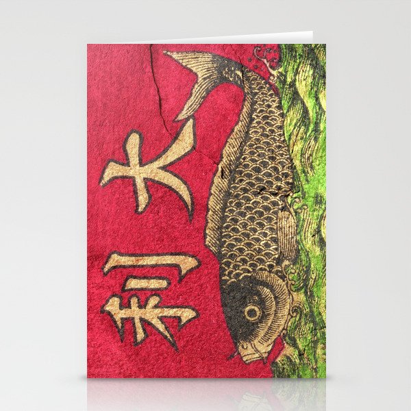 Japanese Fish  Stationery Cards