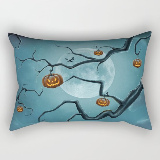 Halloween Tree Rectangular Pillow