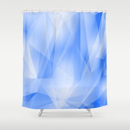 Iceberg Angularity No.1 Shower Curtain