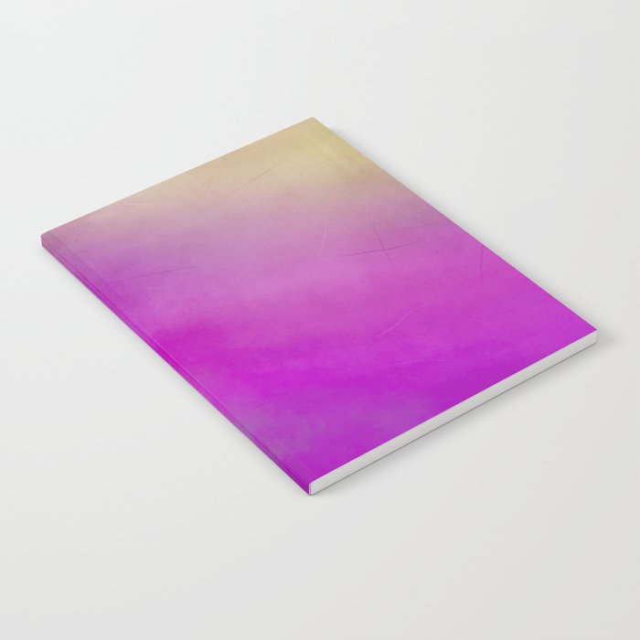 Abstract watercolor purple Notebook