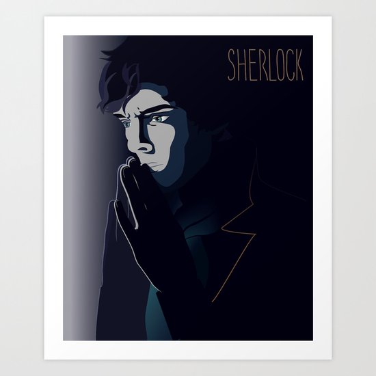 SHERLOCK Art Print