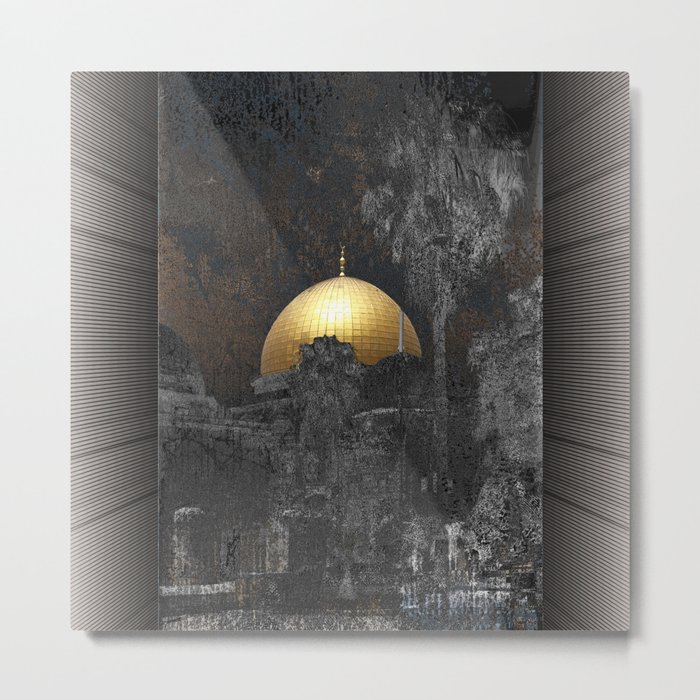 Dome of the Rock Metal Print