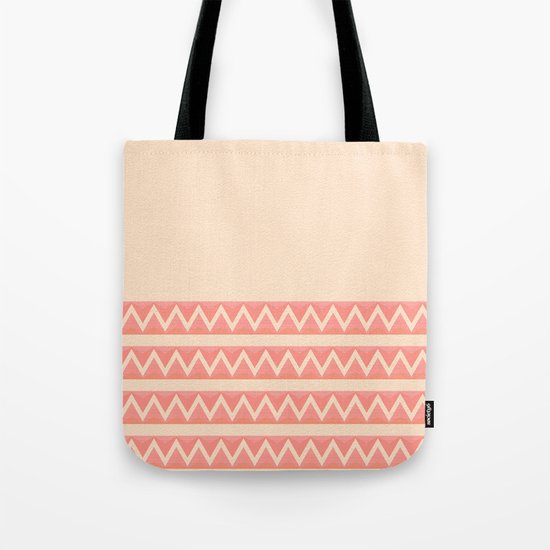Peach Tote Bag