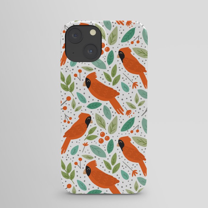 Chirpy Cardinals iPhone Case