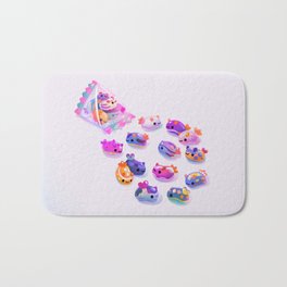 Jelly bean sea slug Bath Mat