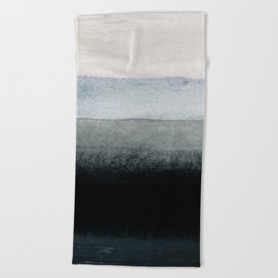 shades of grey Beach Towel