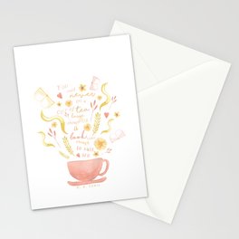 Hard To Find Books And Tea Stationery Cards