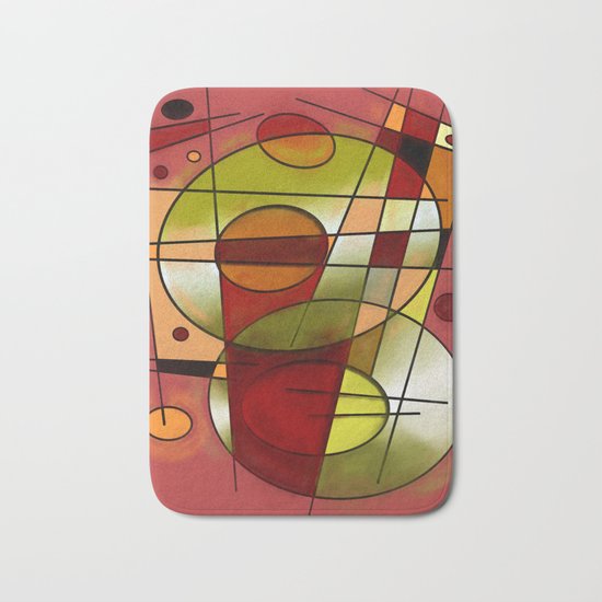 Abstract #752 Bath Mat