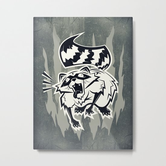 Rabid Metal Print