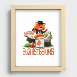 Sushi Sessions Recessed Framed Print