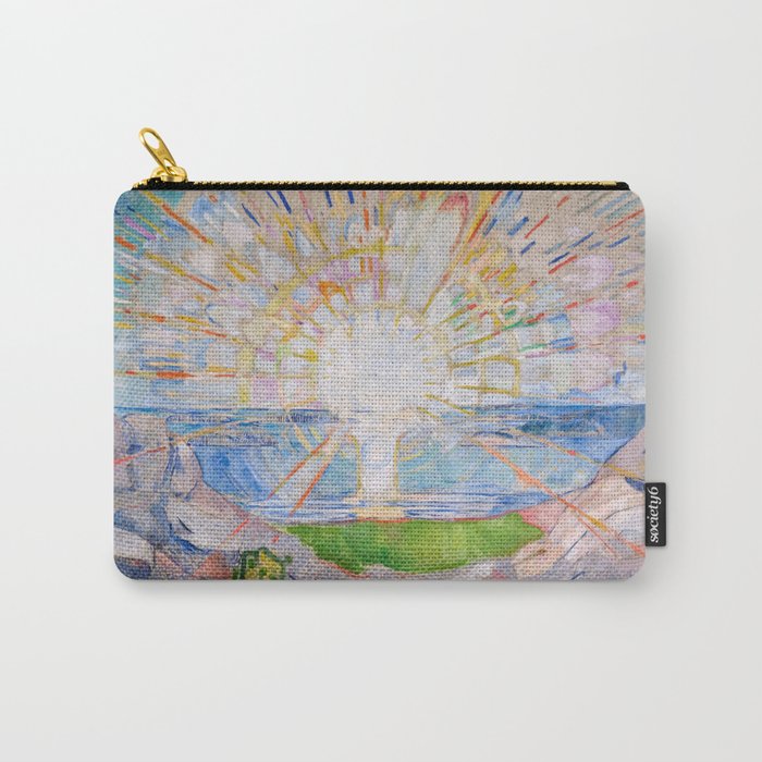 The Sun 1911 Edvard Munch Carry-All Pouch