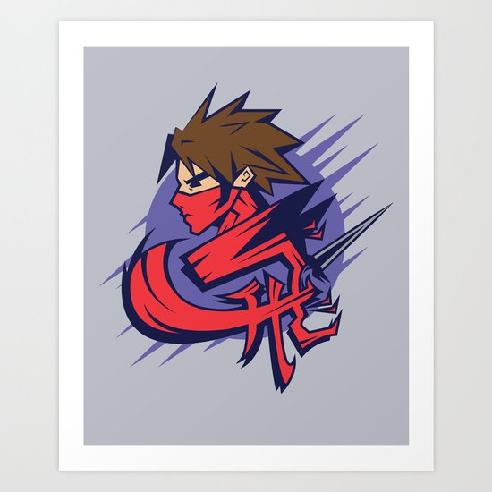 Flying Dragon Art Print