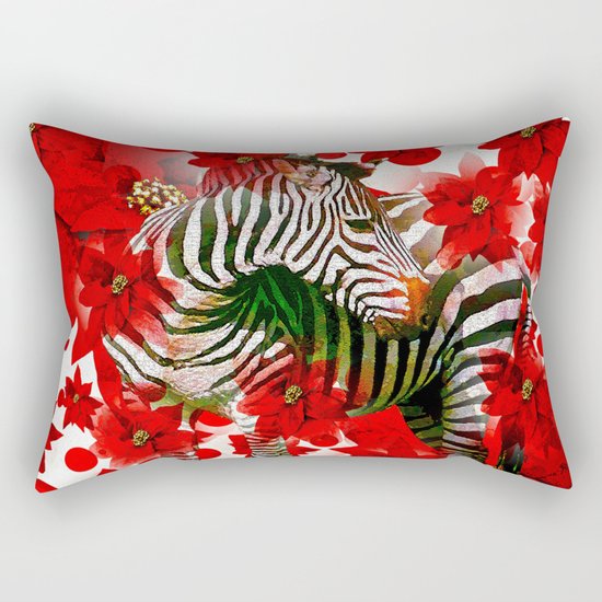 Zebra Rectangular Pillow