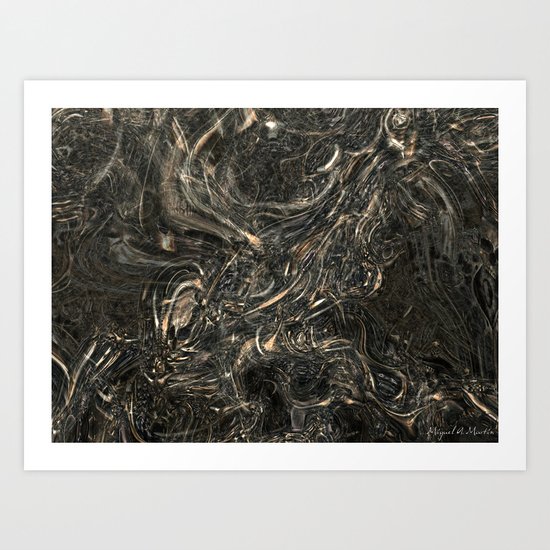 Nightmare of a Winter Night Art Print