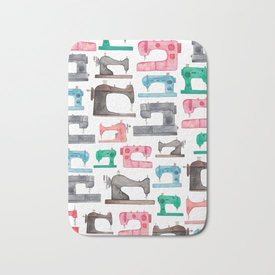 Sewing Machines Bath Mat