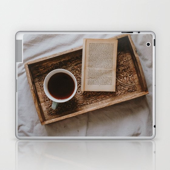 Coffee & Book Laptop & iPad Skin