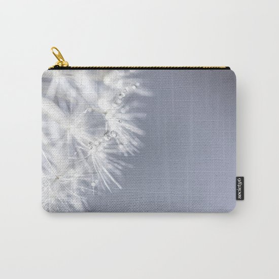 Sparkling dandelion with droplets - Flower water Carry-All Pouch