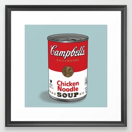 Chicken Soup Framed Art Print