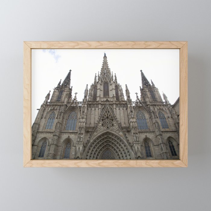 Barcelona Framed Mini Art Print