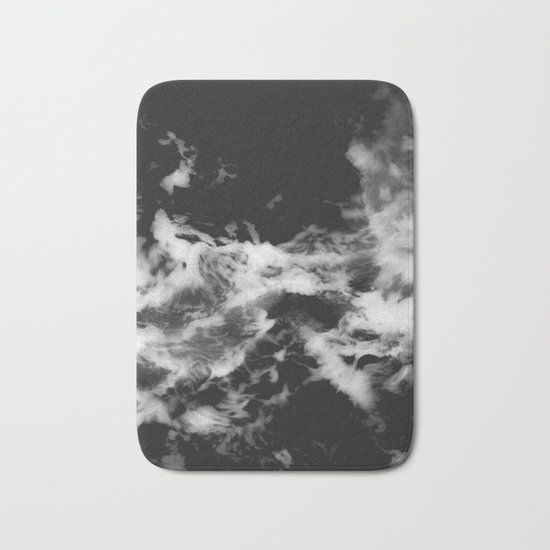 Waves of Marble Bath Mat