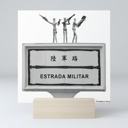 Military Street Mini Art Print