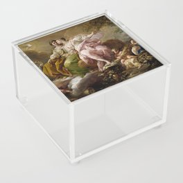 Allegory of Justice and Peace - Corrado Giaquinto Acrylic Box