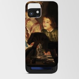 Musical Group by Candlelight, 1623 by Gerard van Honthorst iPhone Card Case