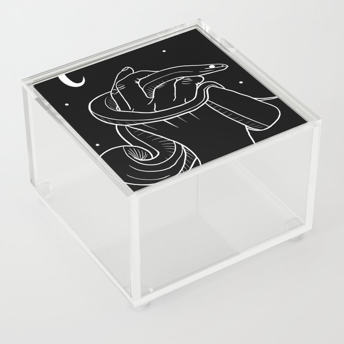 The Snake and the Moon Acrylic Box