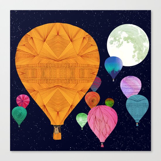 Hot Air Balloons Canvas Print
