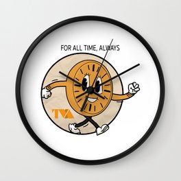 coin for all time Wall Clock