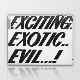 Exciting exotic evil! Laptop & iPad Skin