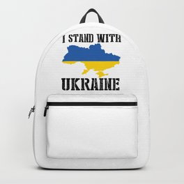 I Stand With Ukraine Backpack