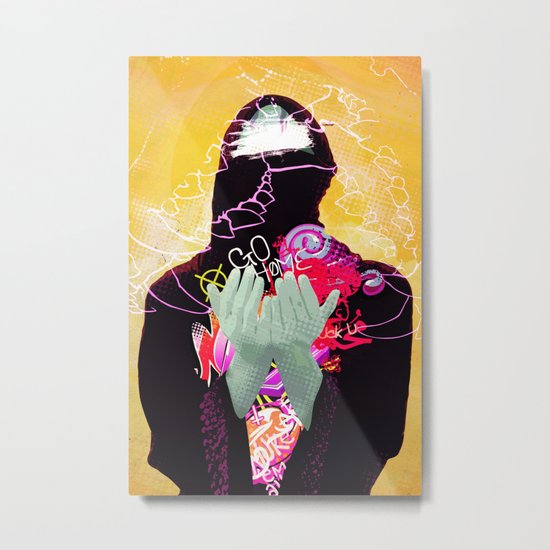 No Home Metal Print