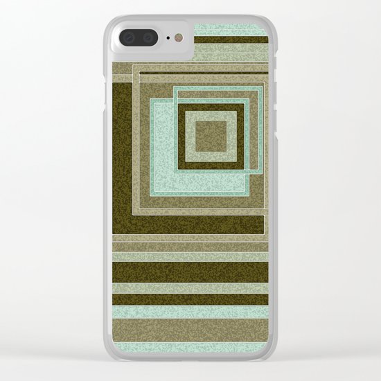 Abstraction . Geometric shapes . 1 Clear iPhone Case