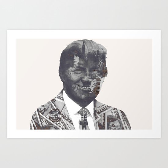 Sir Donald Trump Art Print