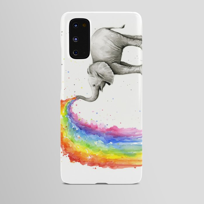 Rainbow Baby Elephant Android Case