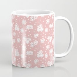 Daisies and Dots - Pink and White Mug